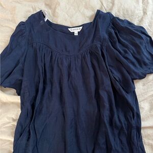 Women's Navy Top Nanette Lapore• L